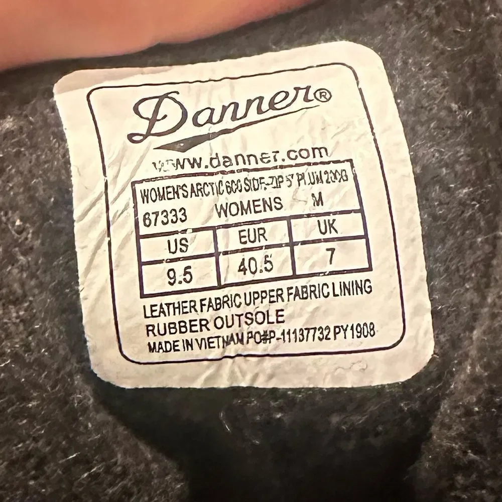 Danner these boots